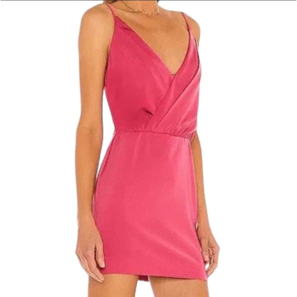 NWT NBD Cathryn Mini Dress in Hot Pink